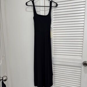 Wilfred Saturn Black Maxi Dress